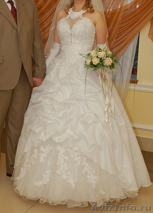 срочно продаю свадебное платье - Изображение #1, Объявление #161062