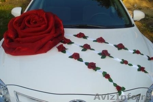 Автомобиль на свадьбу, прокат свадебных украшений на автомобиль - Изображение #7, Объявление #352307