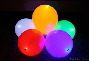 Светящиеся воздушные шарики - Изображение #1, Объявление #553886