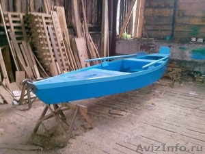 лодка деревянная (плоскодонка) - Изображение #3, Объявление #573302
