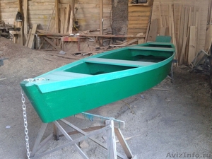 Изготовлю на заказ деревянную лодку-плоскодонку - Изображение #2, Объявление #1188429