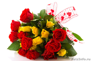 Круглосуточная доставка цветов - букеты из роз, лилий, тюльпанов и других цветов - Изображение #3, Объявление #1363264