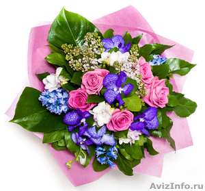 Круглосуточная доставка цветов - букеты из роз, лилий, тюльпанов и других цветов - Изображение #2, Объявление #1363264