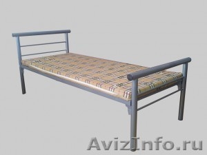 Кровати металлические для бытовок, кровати трёхъярусные для рабочих, дёшево - Изображение #3, Объявление #1479533