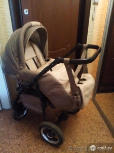 Продам детскую польскую коляску Adamex Mars.Коляска универсальная (2 в 1)  механ - Изображение #4, Объявление #1623980