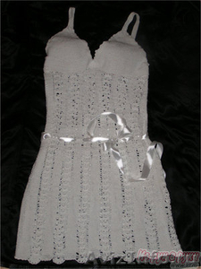 Продам  вязаное ажурное платье - Изображение #1, Объявление #785